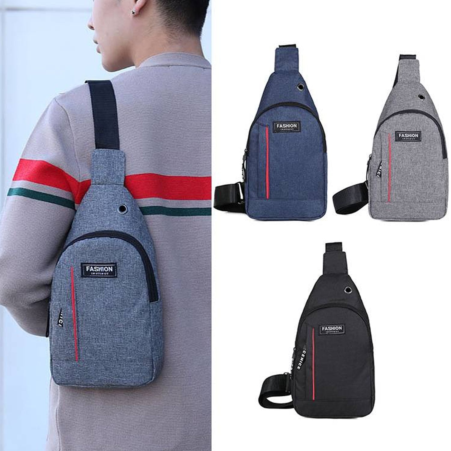 0323 grey Waterproof Anti Theft Crossbody fanny pack waist bag PU Leather Shoulder Bags Chest Men Casual fashion USB Charging earphone hook Sling Travel Messengers Bag DeoDap 0323 grey Waterproof Anti Theft Crossbody fanny pack waist bag PU Leather Shoulder Bags Chest Men Casual fashion USB Charging earphone hook Sling Travel Messengers Bag DeoDap